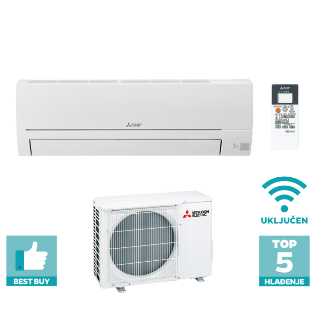 Mitsubishi Electric Standard Eco Inverter 5.0 kW - MSZ-HR50VF/MUZ-HR50VF